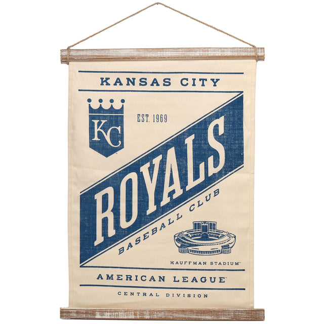 Kansas City Royals Club Canvas Banner