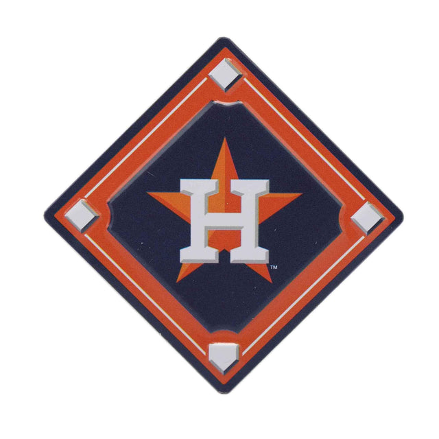 Imán con el logotipo del diamante de béisbol de los Houston Astros