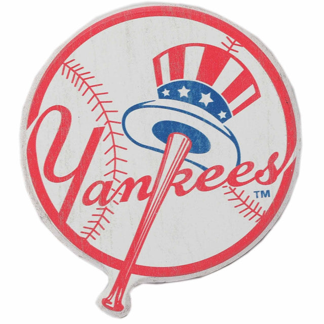 Imán gigante con el logotipo de los Yankees de Nueva York