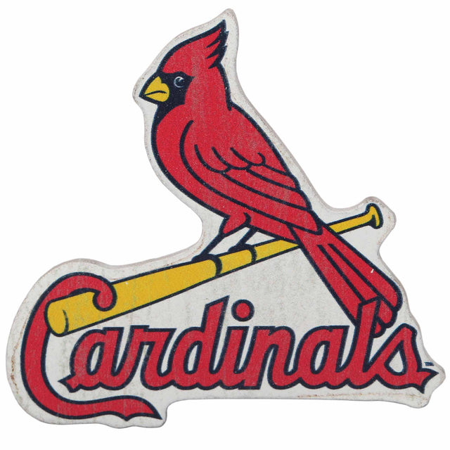 Imán con el logotipo de los St. Louis Cardinals de gran tamaño