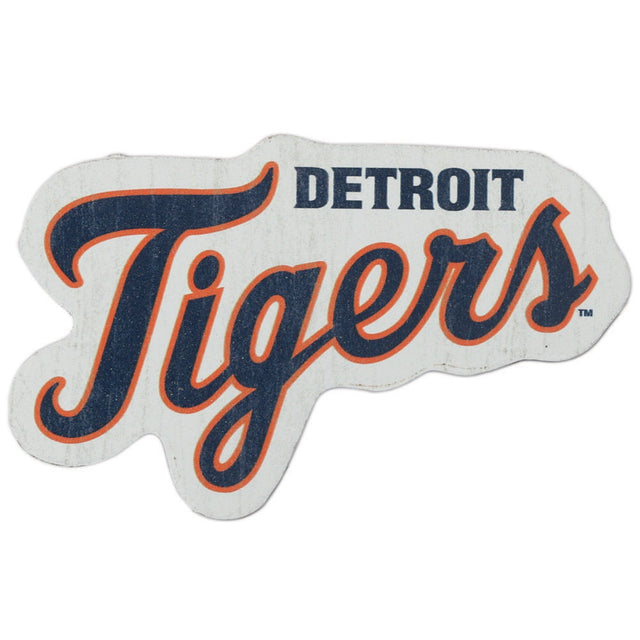 Imán con el logotipo de los Tigres de Detroit de gran tamaño