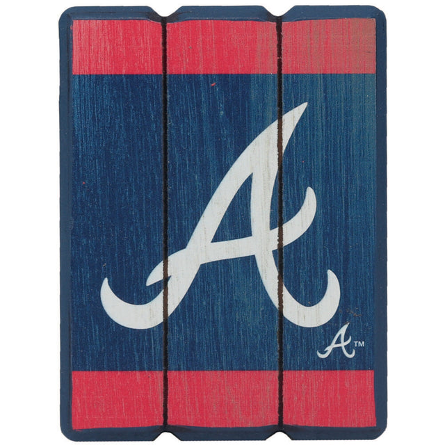 Atlanta Braves Oversized Planked Magnet