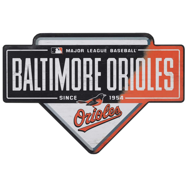 Decoración de pared de la base de los Orioles de Baltimore