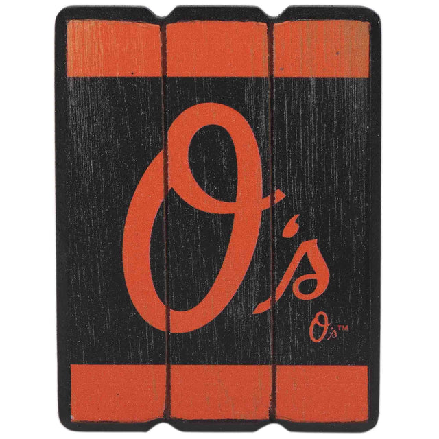 Baltimore Orioles Oversized Planked Magnet