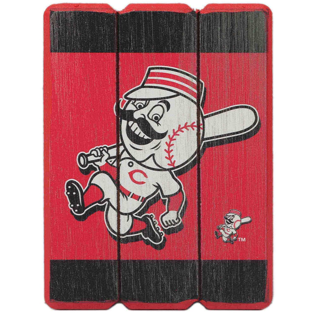 Cincinnati Reds Oversized Planked Magnet