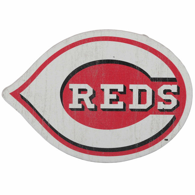 Imán con el logotipo de los Cincinnati Reds de gran tamaño