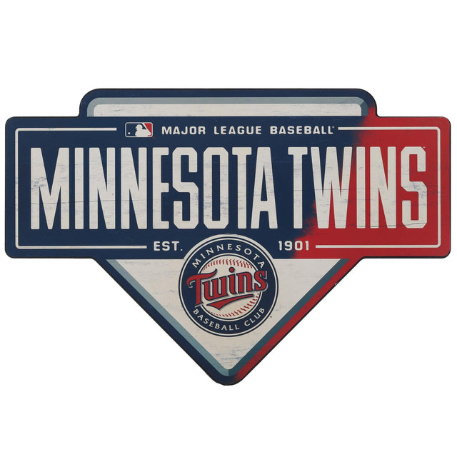 Decoración de pared de la base de los Minnesota Twins