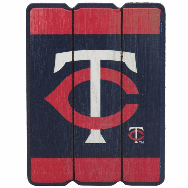 Minnesota Twins Oversized Planked Magnet