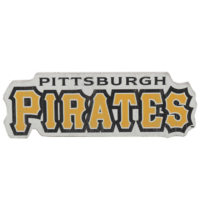 Imán con el logotipo de los Piratas de Pittsburgh de gran tamaño