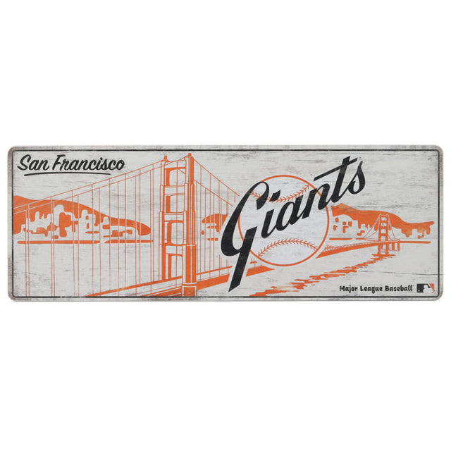 San Francisco Giants Wood Wall Decor