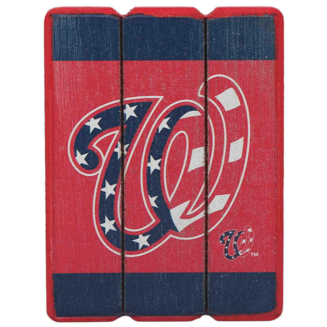 Washington Nationals Oversized Planked Magnet