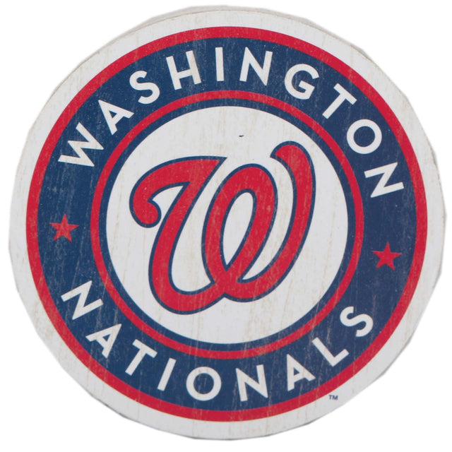 Imán con el logotipo de los Washington Nationals de gran tamaño