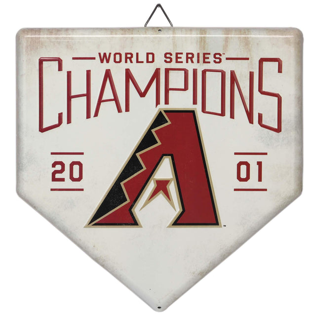 Arizona Diamondbacks Home Plate Metal Wall Decor