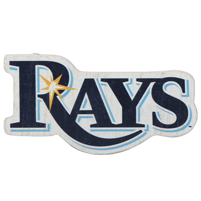 Imán con el logotipo de los Tampa Bay Rays de gran tamaño