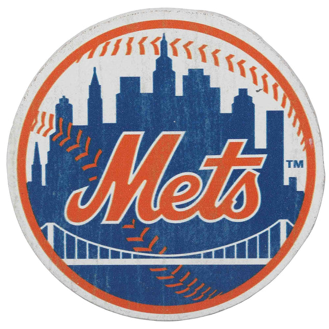 New York Mets Oversized Logo Magnet