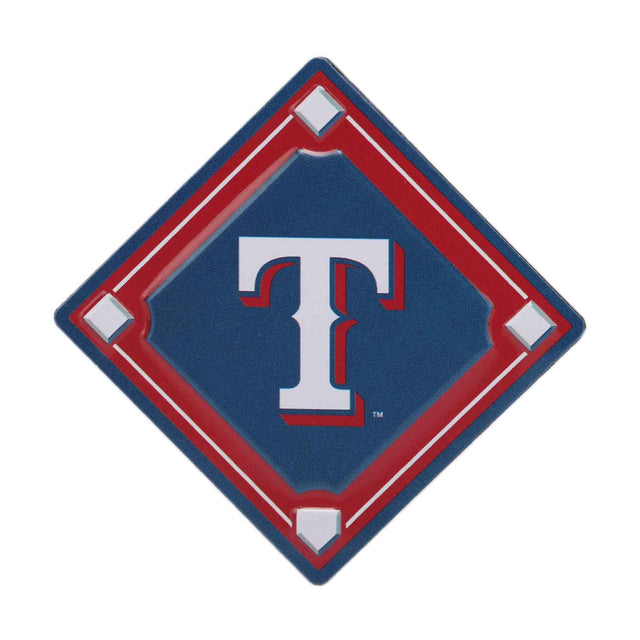 Imán con el logotipo del diamante de béisbol de los Texas Rangers