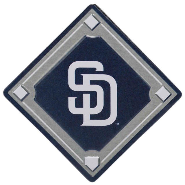 Imán con el logotipo del diamante de béisbol de los Padres de San Diego