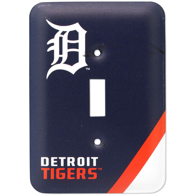 Detroit Tigers Metal Switch Plate