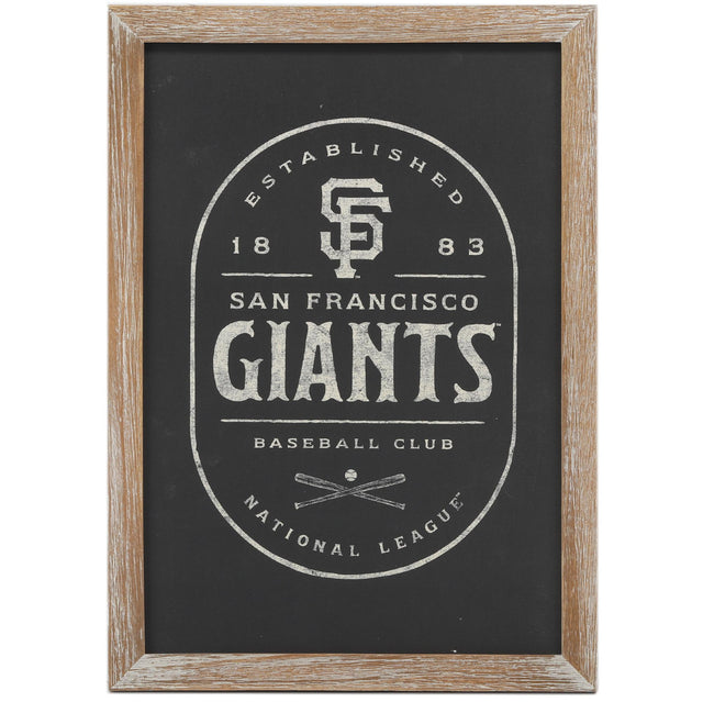 San Francisco Giants Framed Black And White Wall Decor