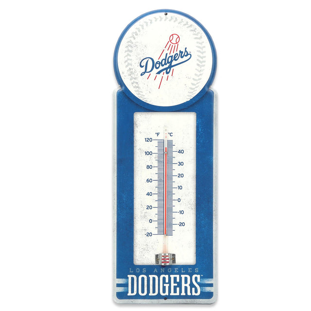 MLB Los Angeles Dodgers Metal Wall Thermometer