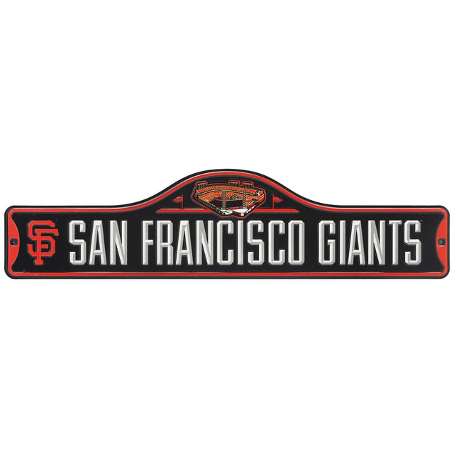 San Francisco Giants Metal Street Sign