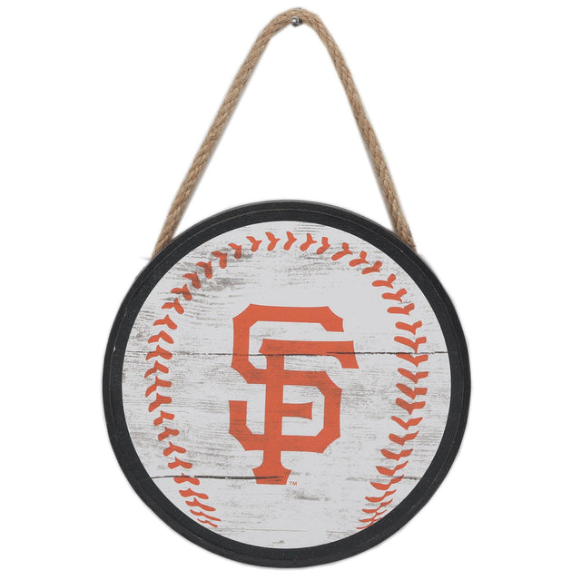 San Francisco Giants Hanging Baseball Sign