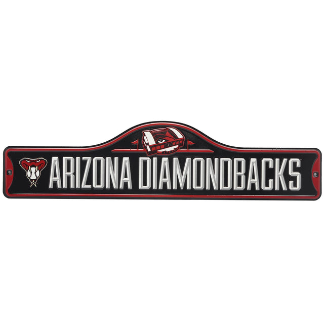 Letrero de metal para calle de los Diamondbacks de Arizona