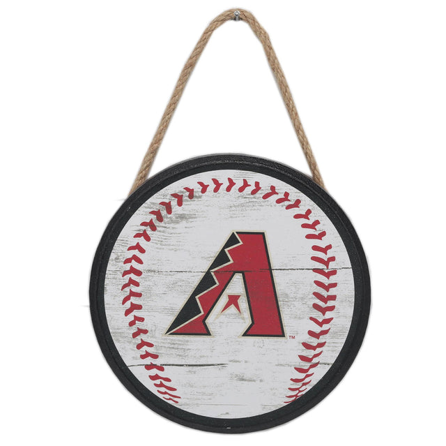 Arizona Diamondbacks Hanging Baseball Sign