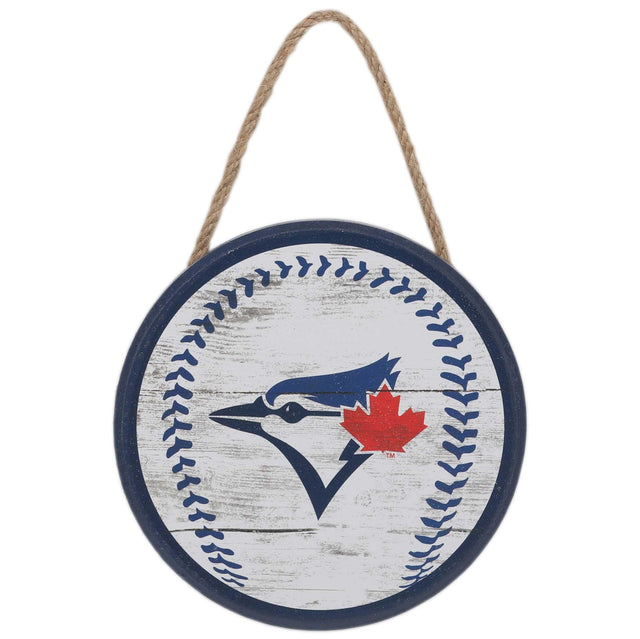 Toronto Blue Jays Hanging Baseball Sign