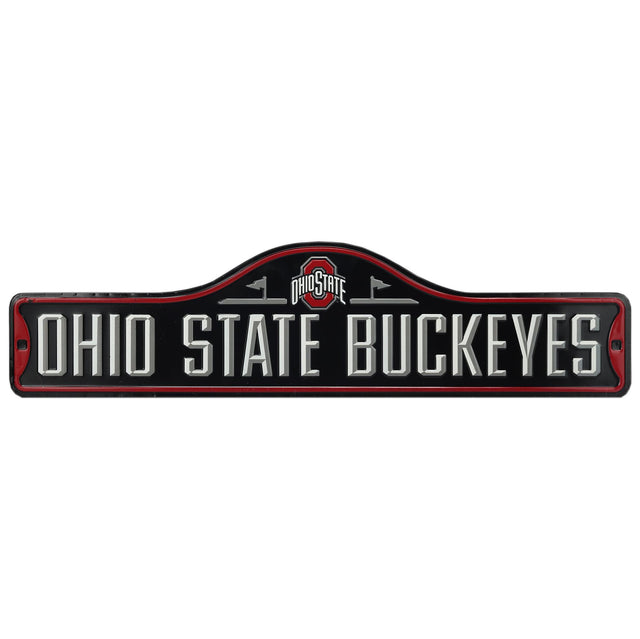 Ohio State University Metal Street Sign