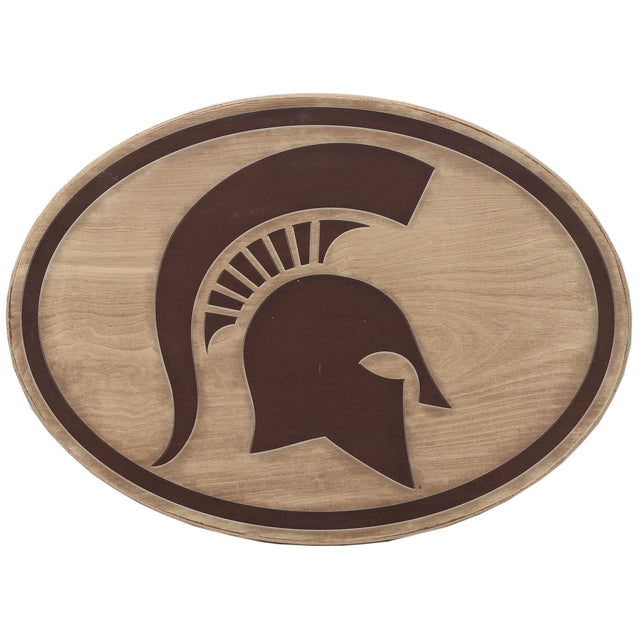 Michigan State University Logo Wood Wall Decor