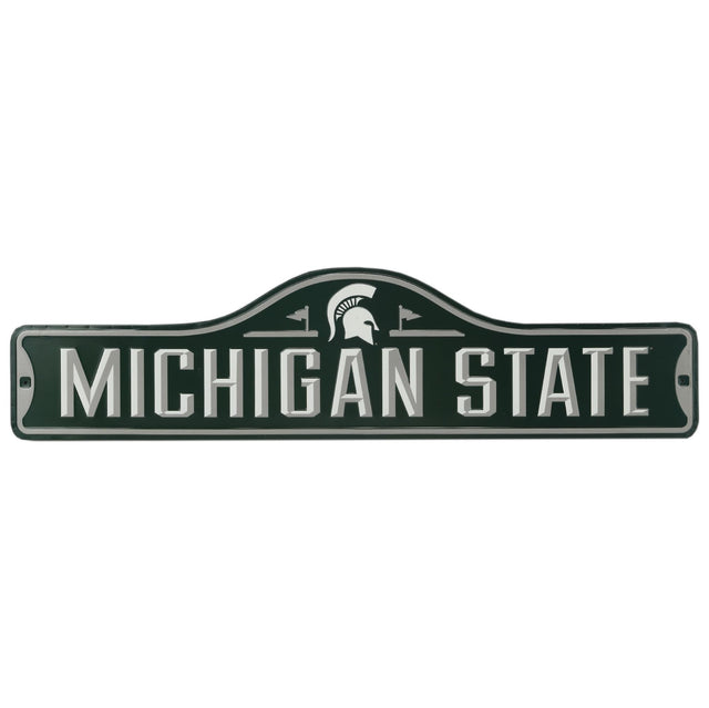 Michigan State University Metal Street Sign