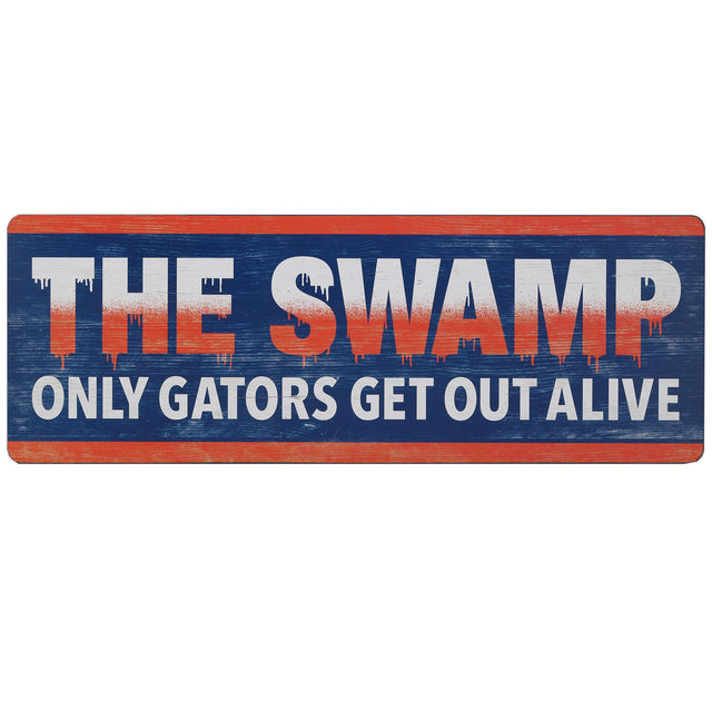 University of Florida The Swamp Slogan Wood Wall Decor