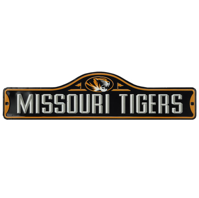 University of Missouri Metal Street Sign