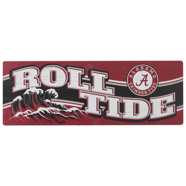 University of Alabama Roll Tide Slogan Wood Wall Decor