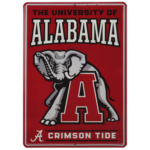 University of Alabama Metal Sign