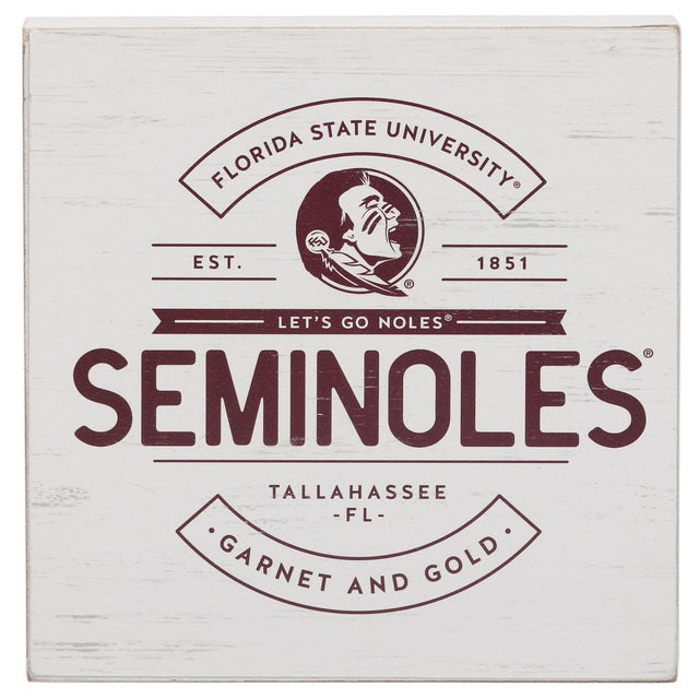 Florida State University Seminoles Wood Wall Decor