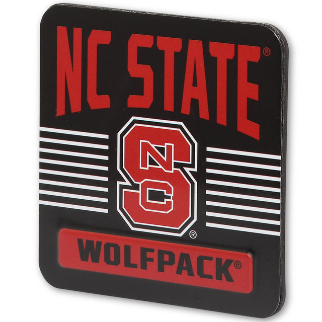 North Carolina State University Wolfpack Metal Magnet