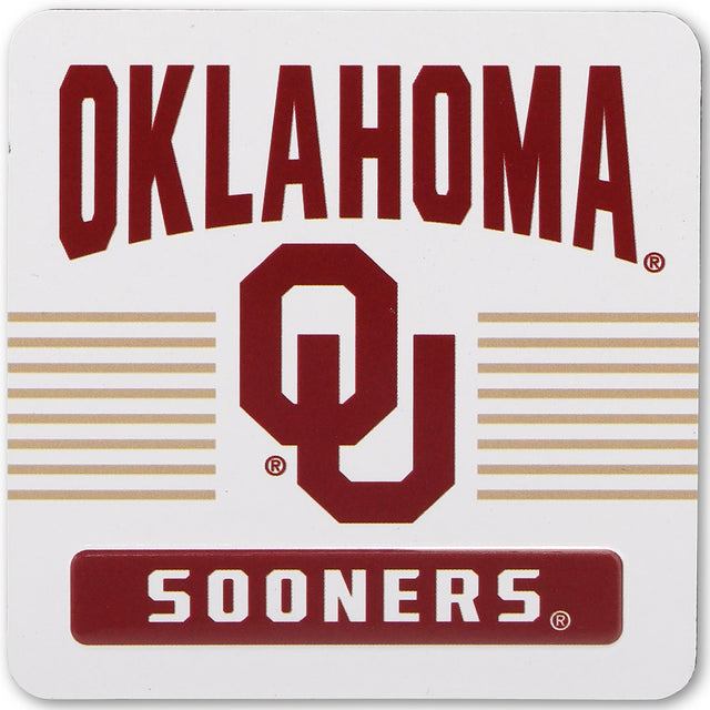 Imán de metal de los Sooners de la Universidad de Oklahoma