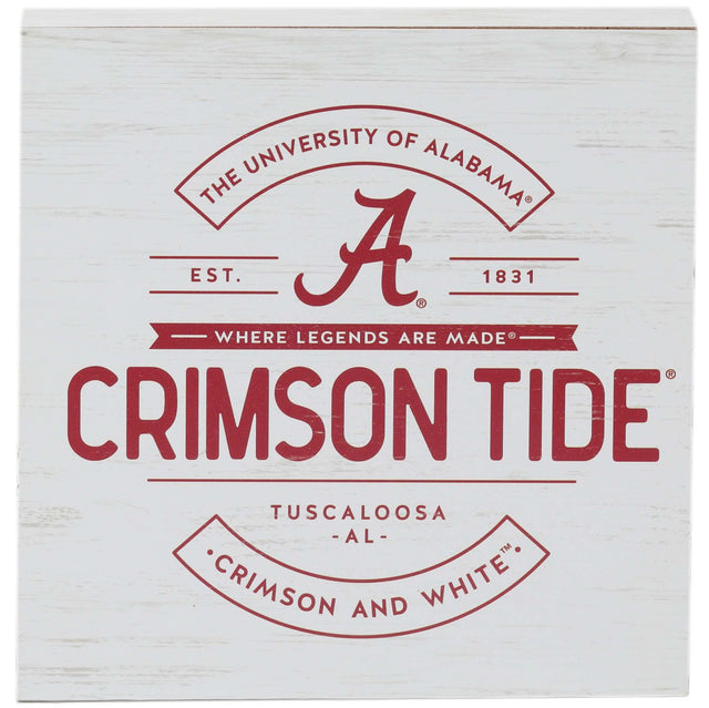 University of Alabama Wood Wall Decor