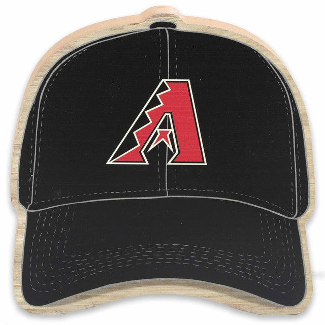 MLB Arizona Diamondbacks Ballcap Tabletop Wood Decor