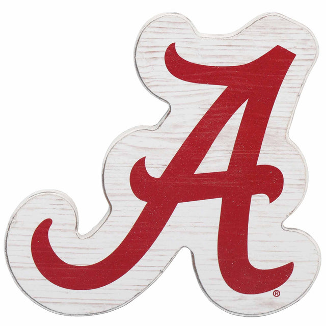 University of Alabama A Die Cut Wood Magnet