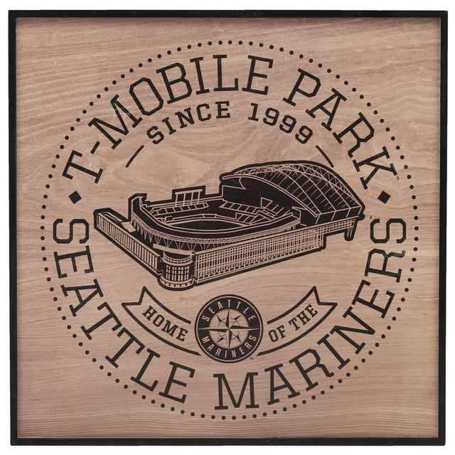 Seattle Mariners T-Mobile Park Framed Wood Wall Decor