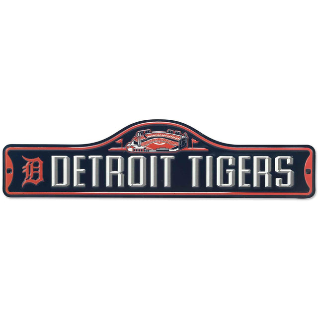 Detroit Tigers Comerica Park Metal Street Sign