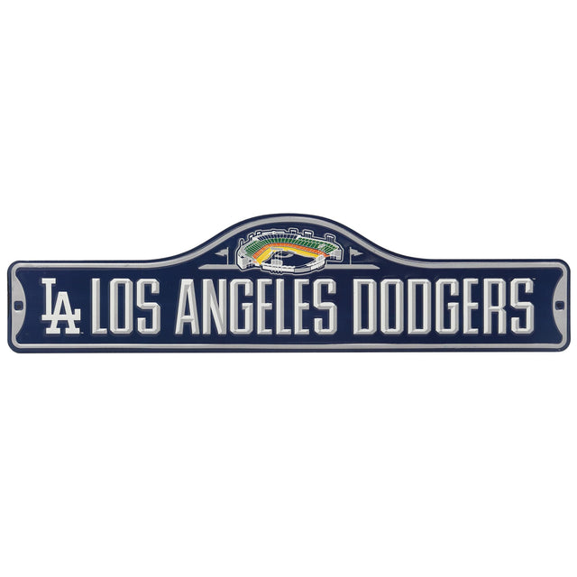 Los Angeles Dodgers Metal Street Sign