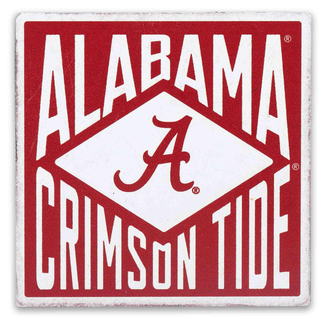 University of Alabama Crimson Tide Vintage Metal Magnet