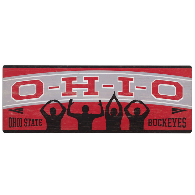 Ohio State University Wood Wall Decor