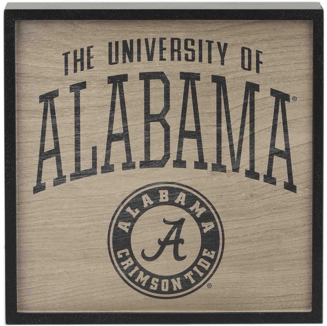 University of Alabama Wood Wall Art