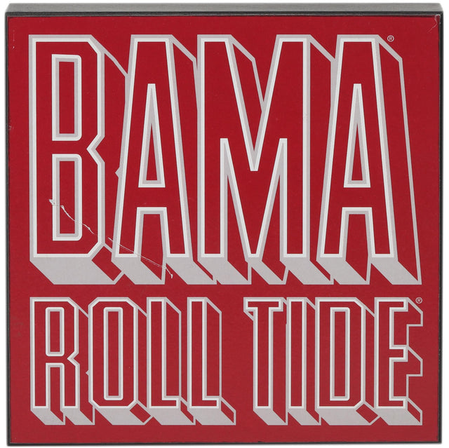 University of Alabama Bama Wood Wall Decor