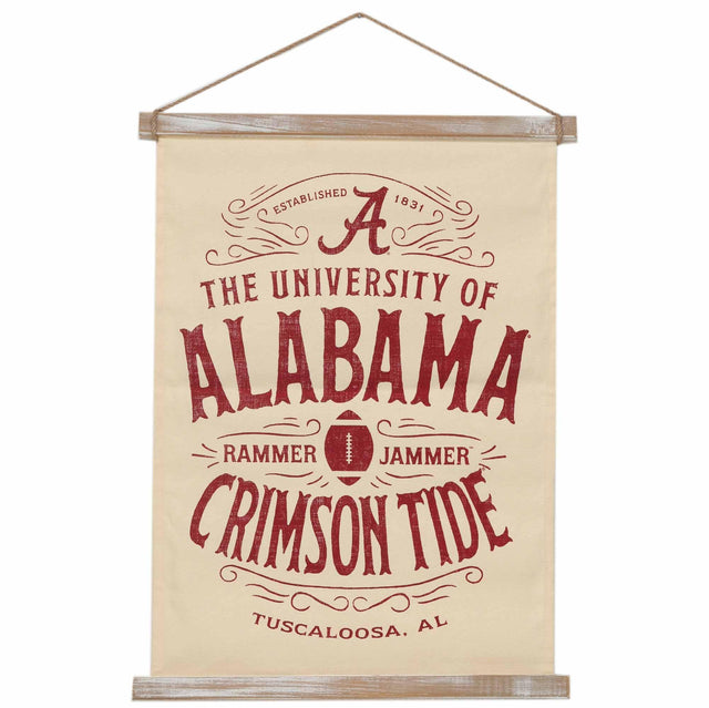 University of Alabama Canvas Banner Wall Decor